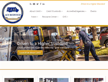 Tablet Screenshot of caas.org